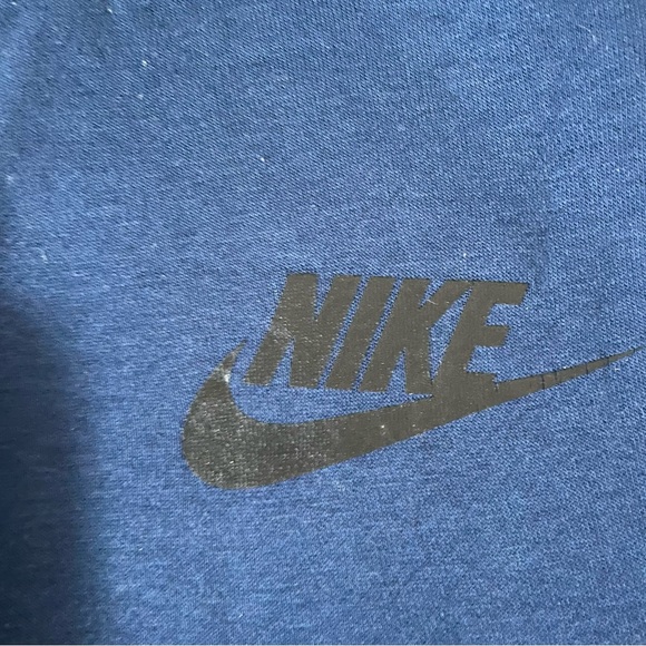 Nike navy fleece sweatpants - Picture 2 of 4